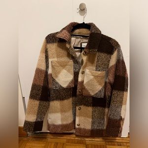 Abercrombie and fitch flannel shacket